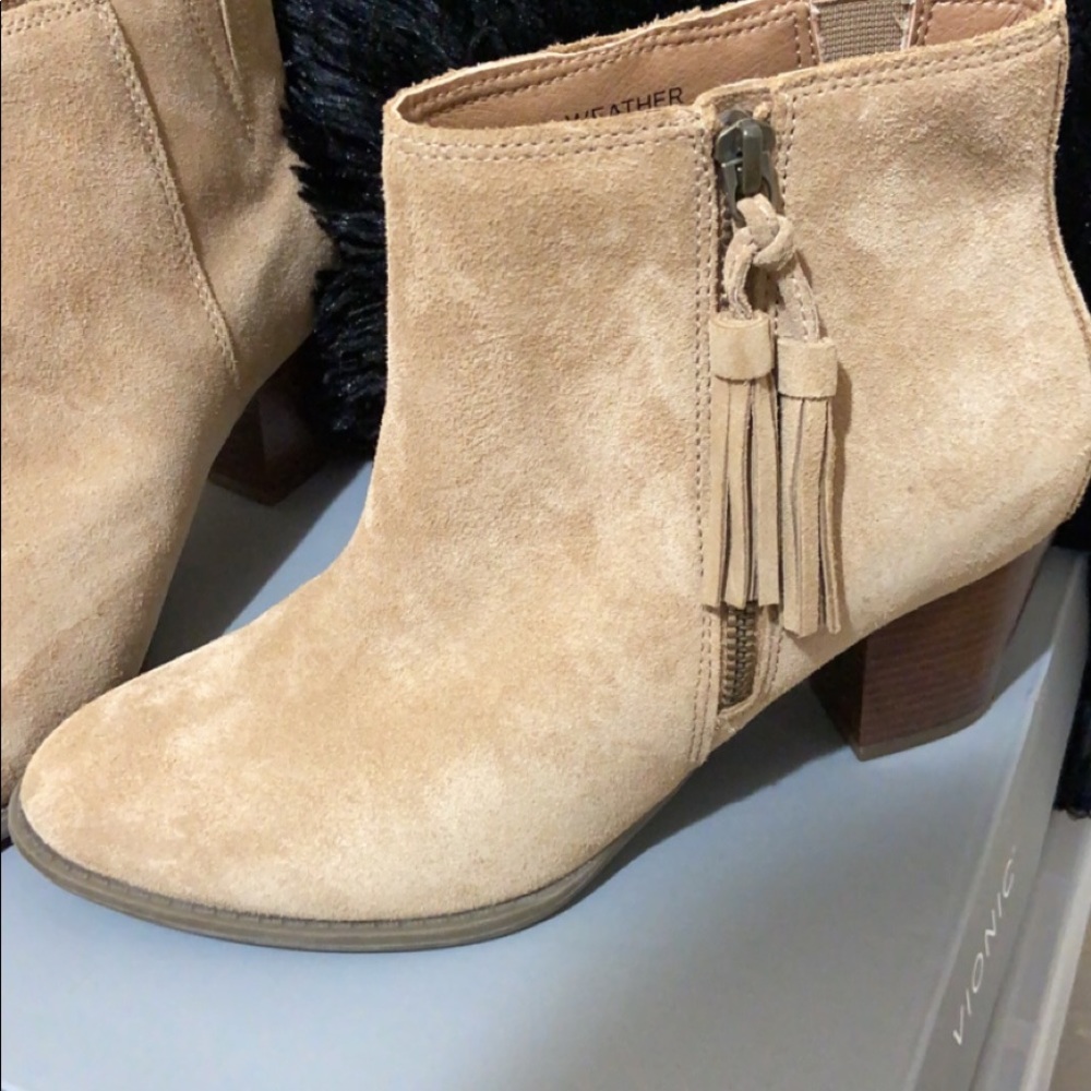 Tan Women’s Vionic Weather Resistant Bootie